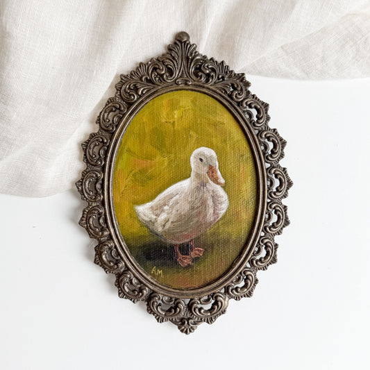 Day 1 - “Cute White Duck”