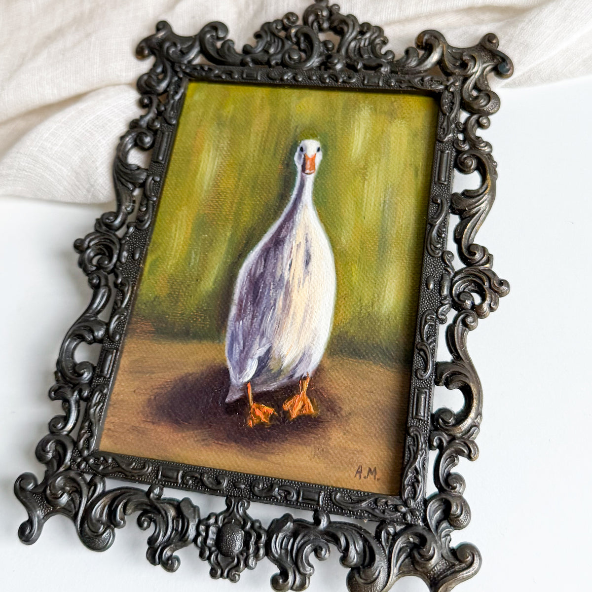 Runner Duck Original Painting