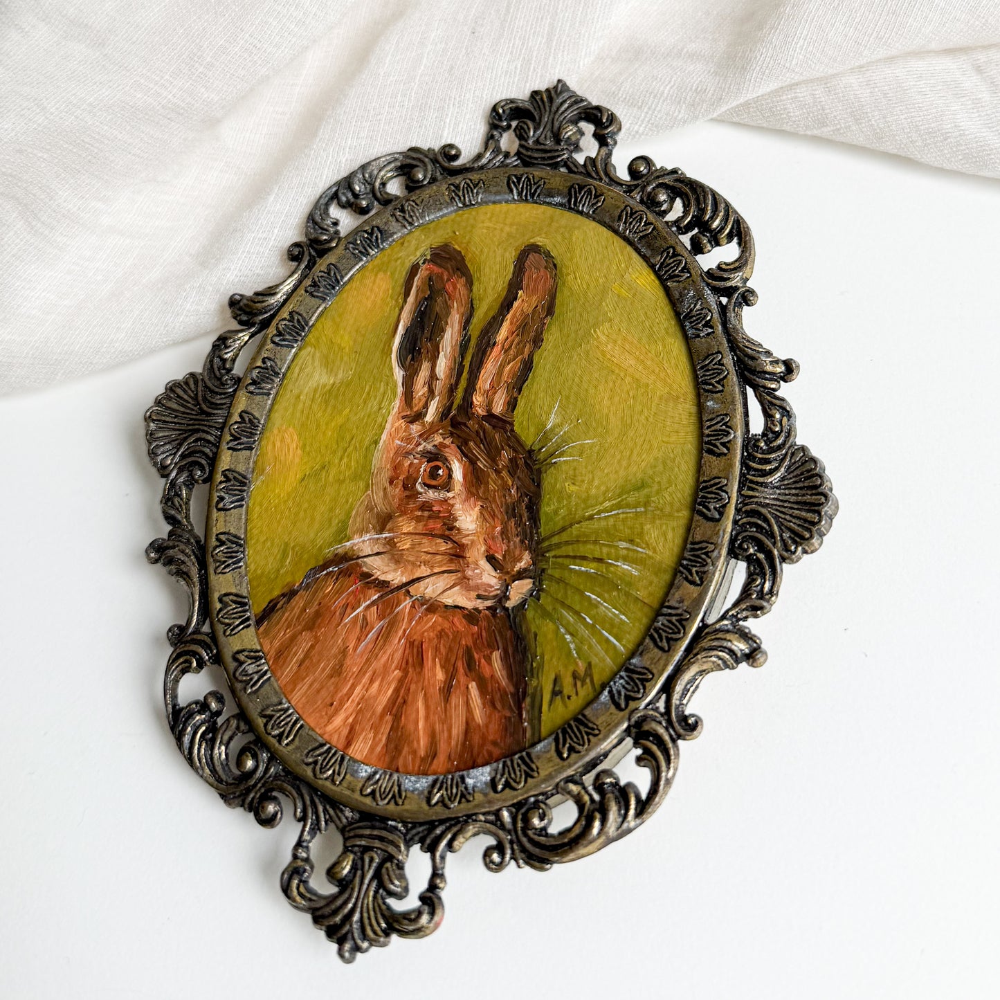 Day 2 - “Hare Portrait”