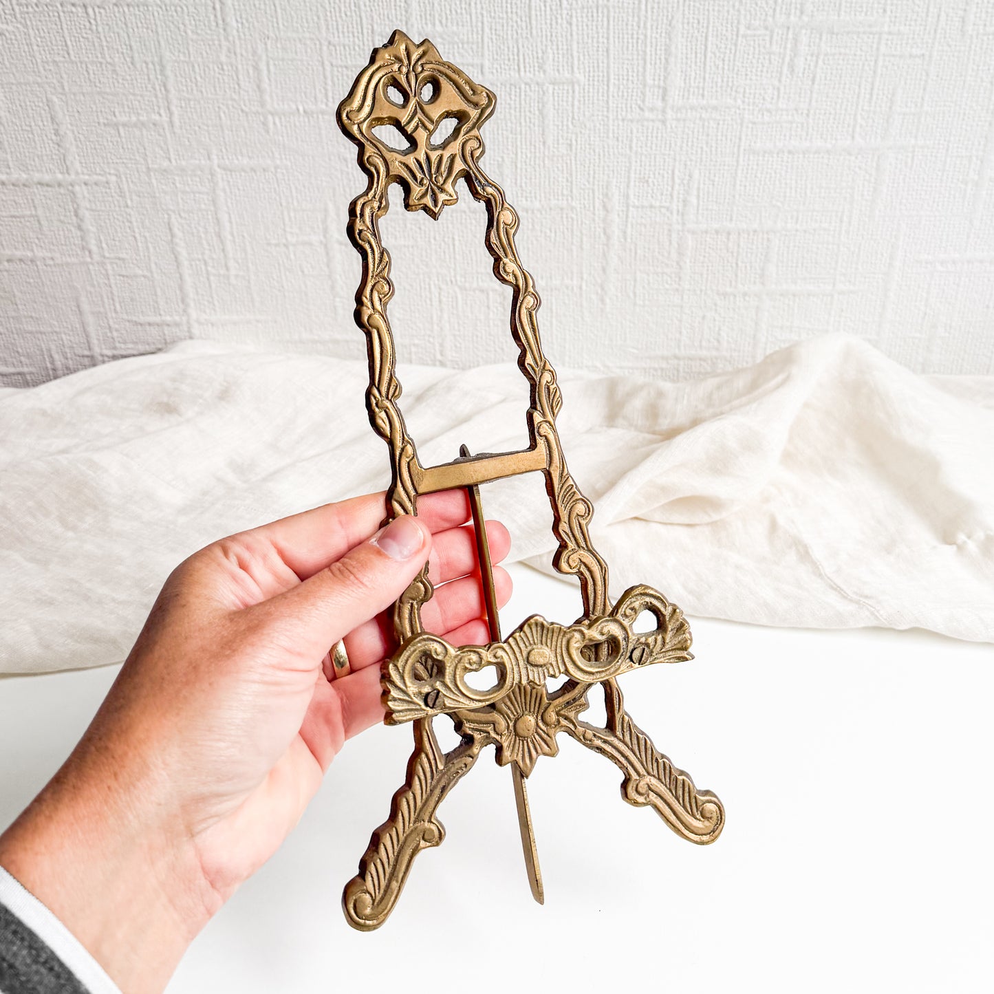 Brass Display Easel 2