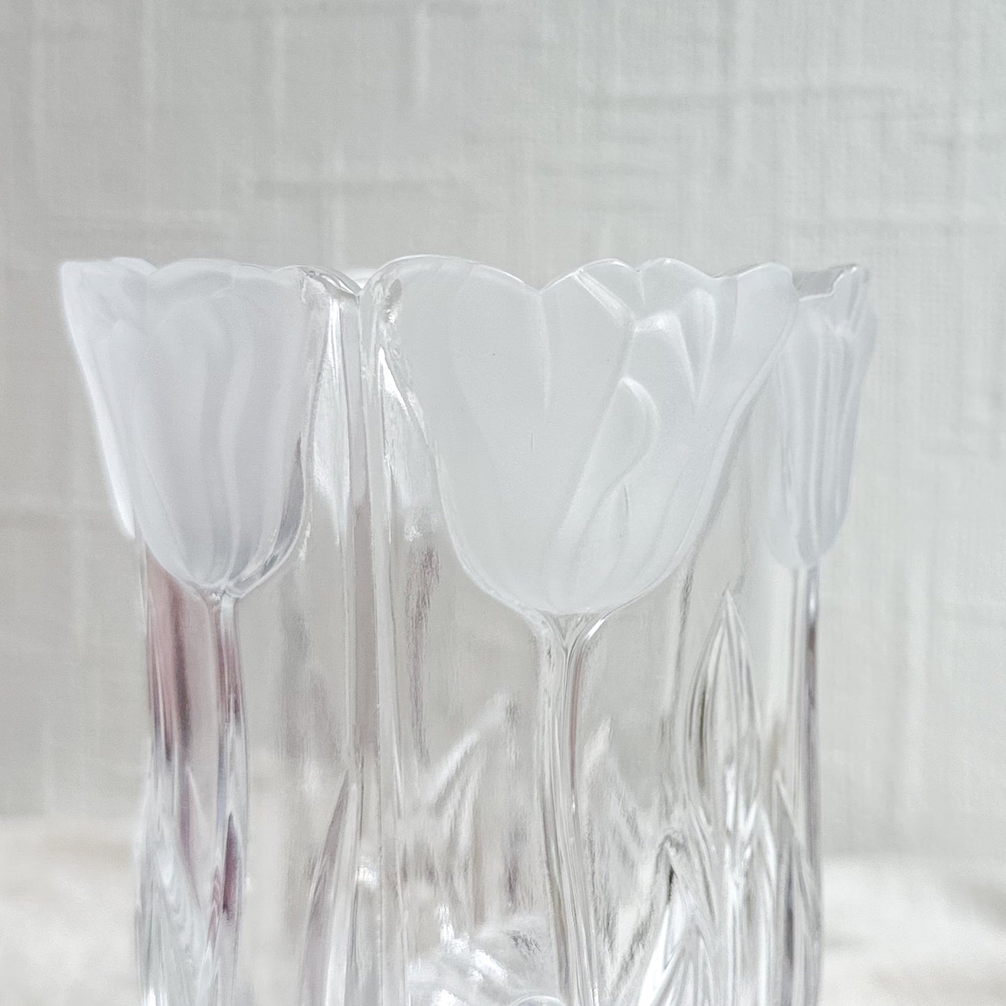 Tulip Crystal Vase