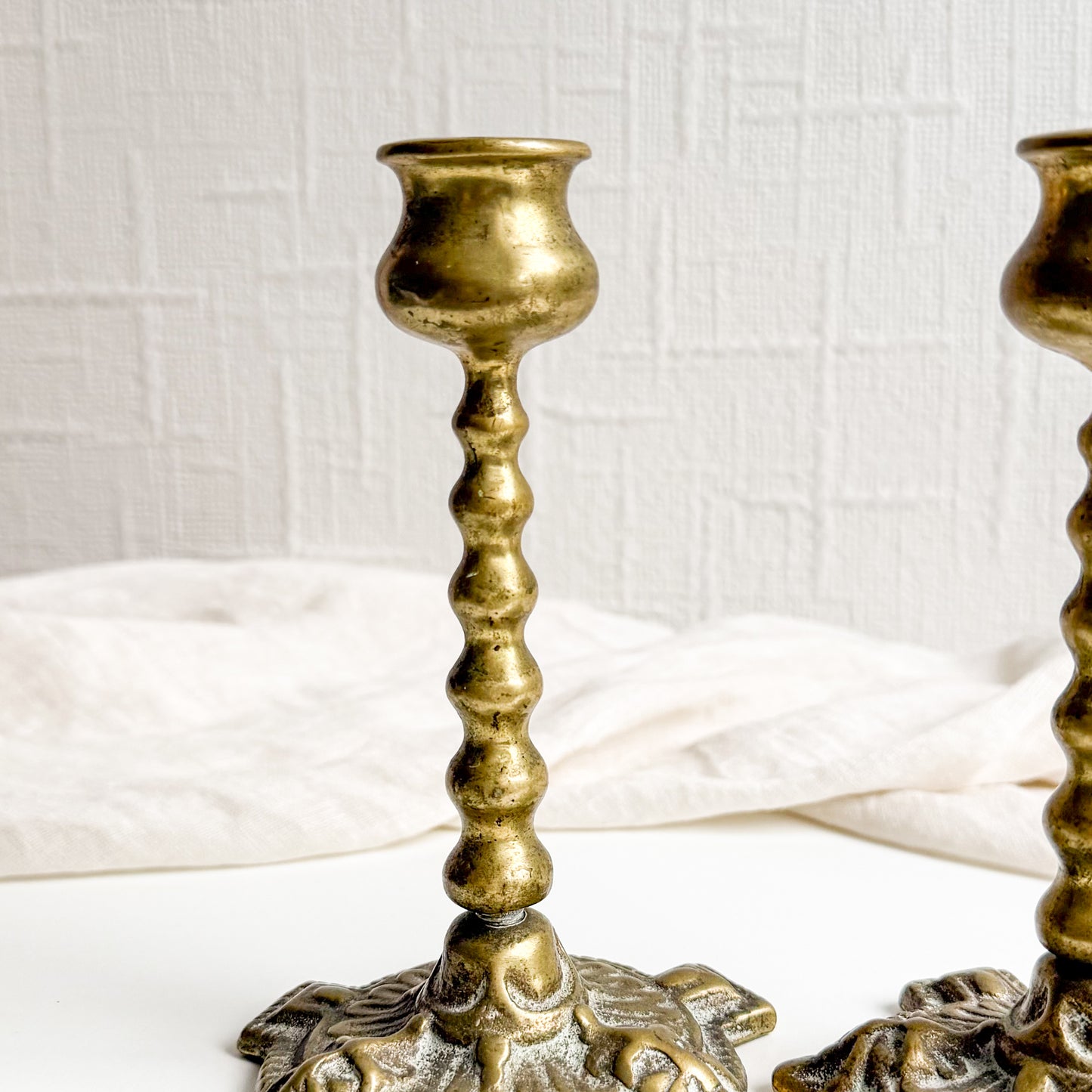 Pair of Brass Candlesticks