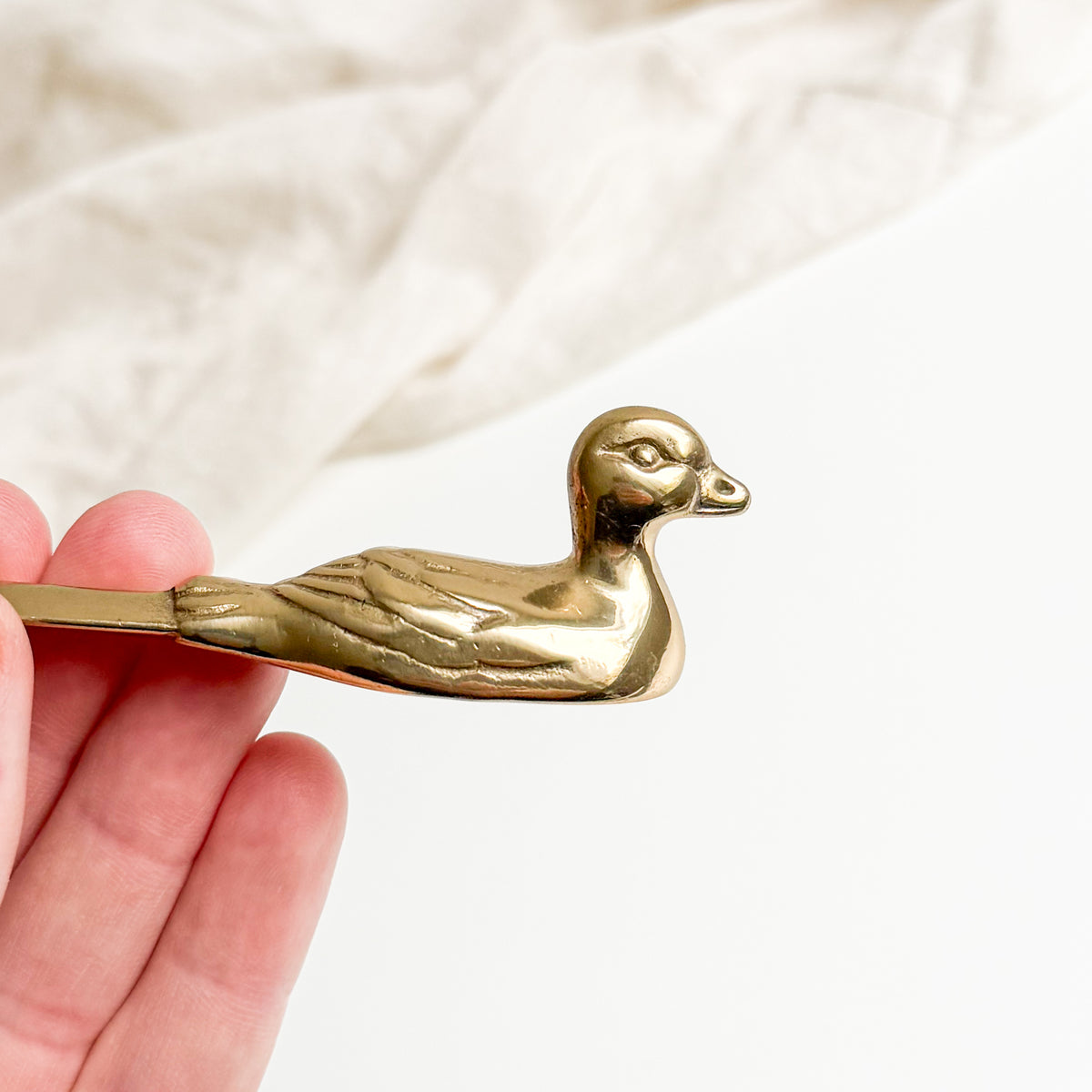 Brass Duck Letter Opener