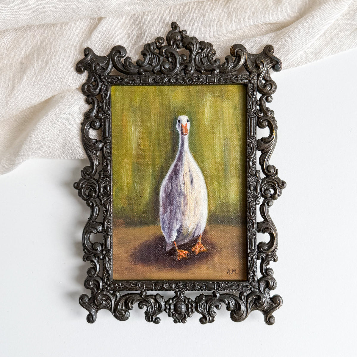 Runner Duck Original Painting