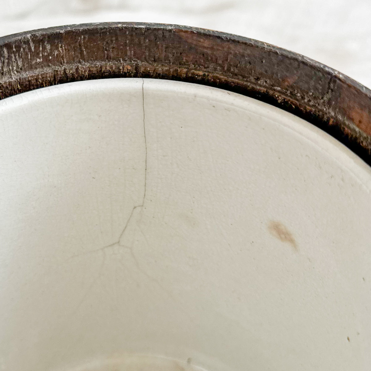 Oak Biscuit Barrel