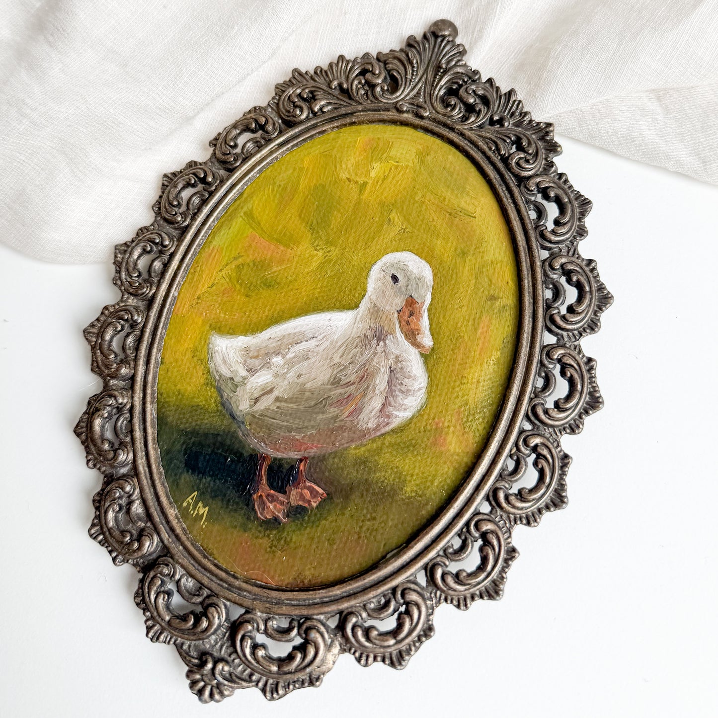Day 1 - “Cute White Duck”