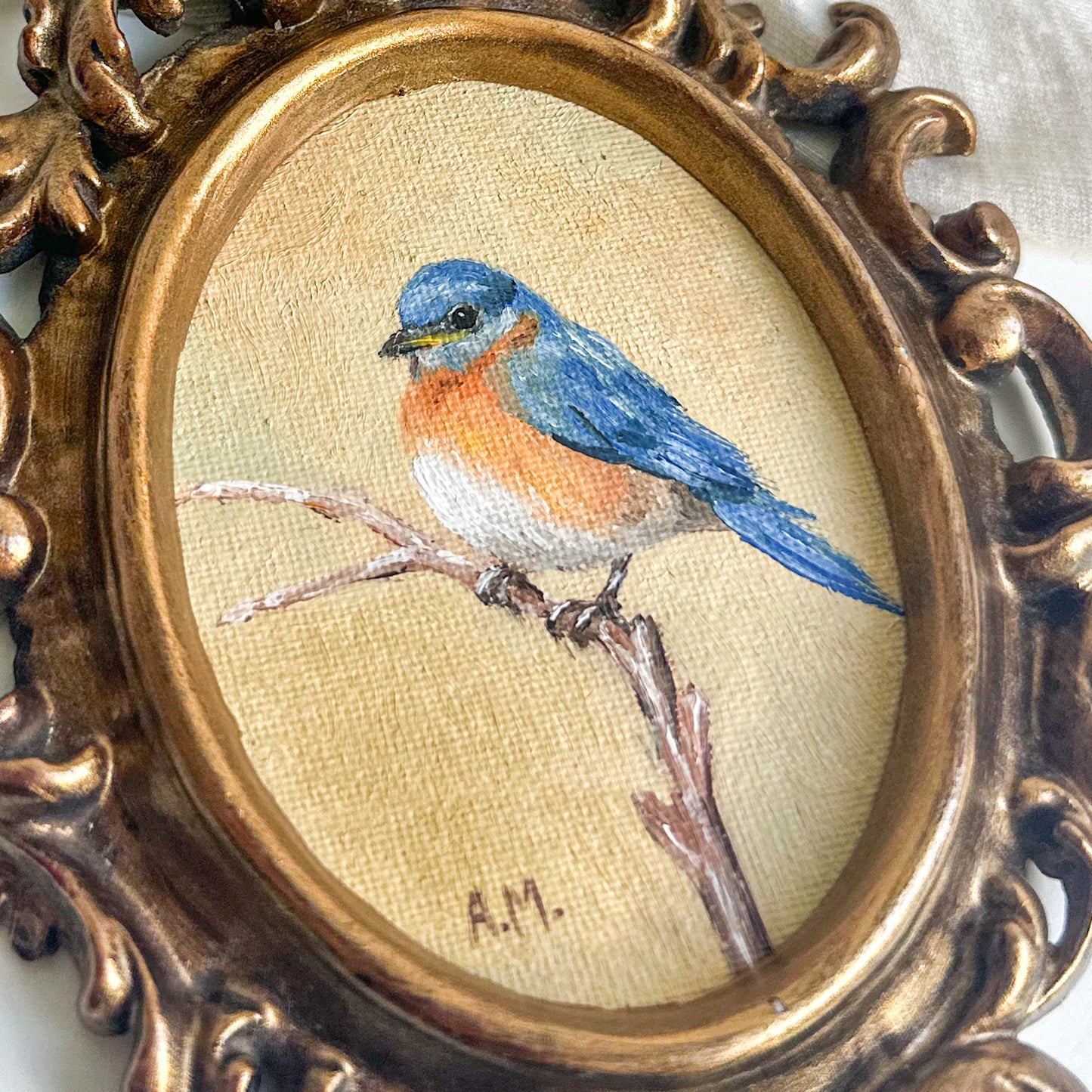 “Little Watchman” - Original Oil Painting
