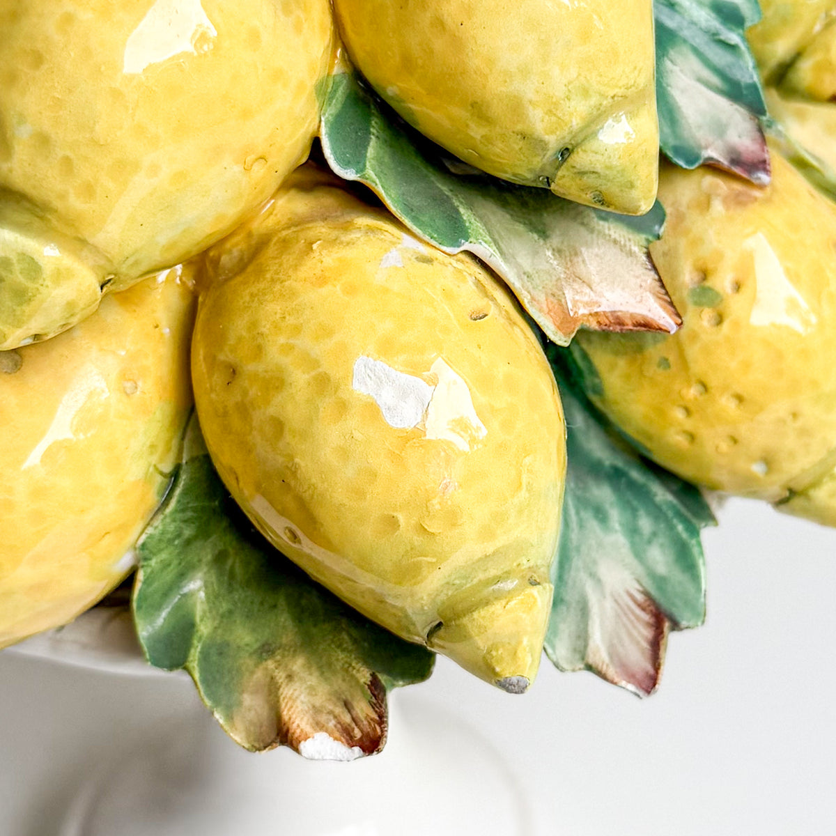 Capodimonte Ceramic Lemon Topiary