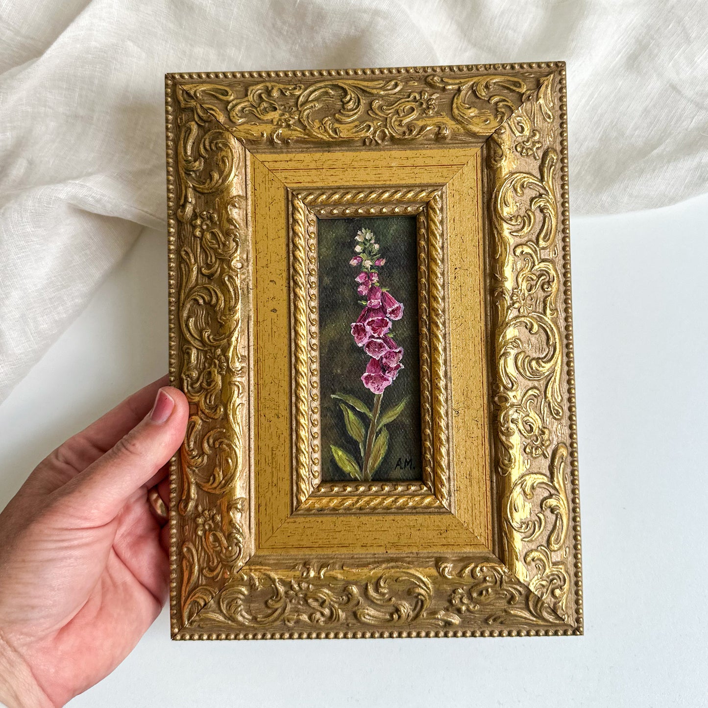 “June in the Garden” - Original Oil Painting