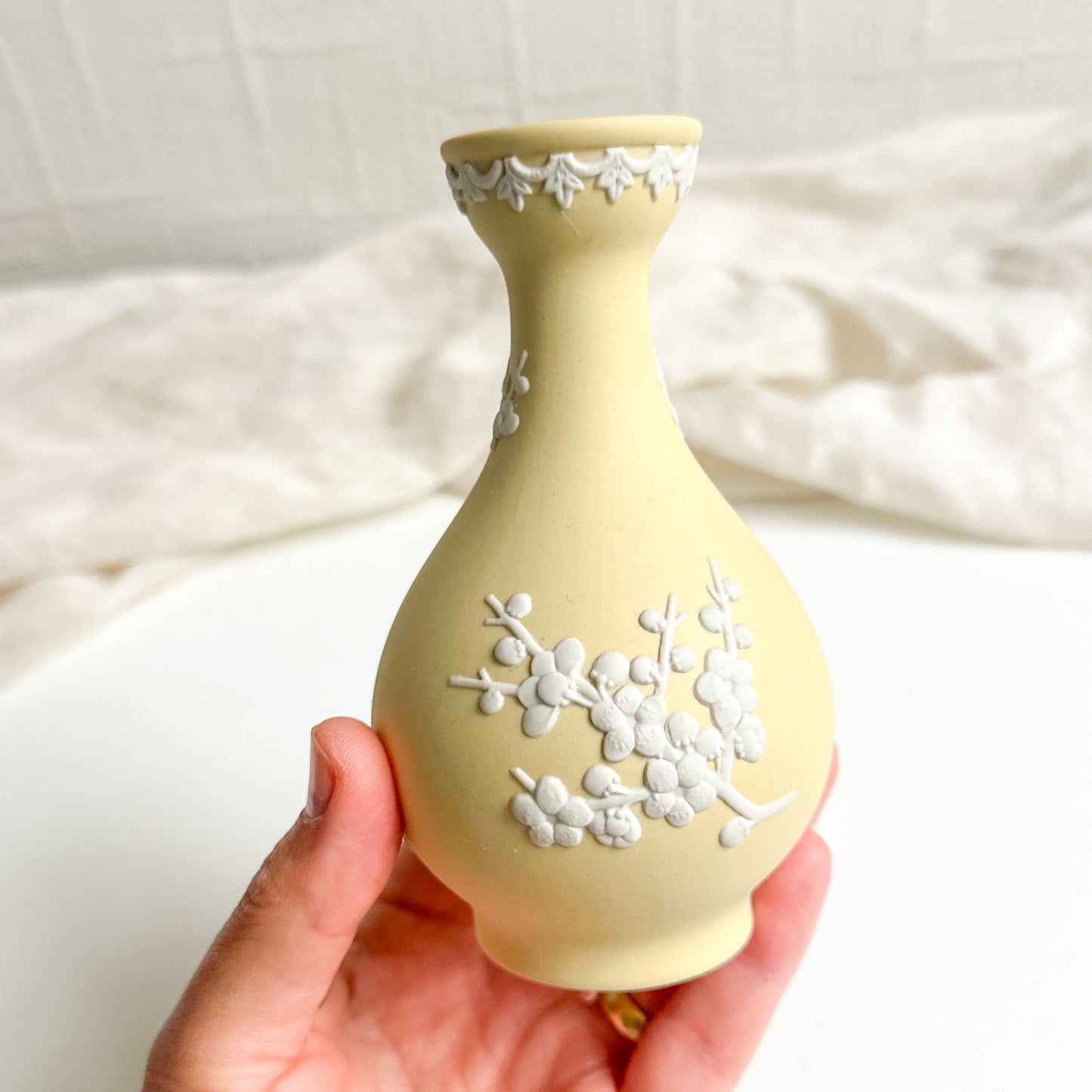 Primrose Prunus Bud Vase